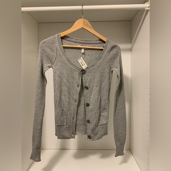 Aeropostale cardigan in grey - size S - Picture 1 of 4